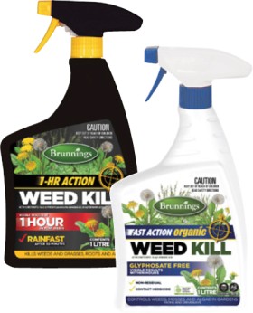 Brunnings+1+Hour+Action+Weed+Kill+Or+Fast+Action+Organic+Weed+Kill+1+Litre