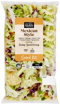 Coles+Kitchen+Mexican+Style+Salad+Kit+400g+Pack