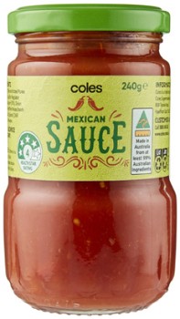 Coles+Mexican+Sauce+240g