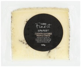 Coles+Finest+Spanish+Truffle+Cheese+140g