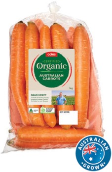 Coles+Australian+Organic+Carrots+1kg+Bag