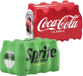 Coca-Cola%2C+Fanta+or+Sprite+Soft+Drink+12x300mL