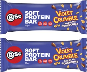 BSc+Bodyscience+Violet+Crumble+Soft+Protein+Bar+55g