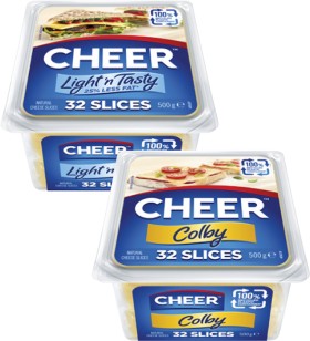 Cheer+Cheese+Slices+500g