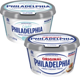Philadelphia+Spreadable+Cream+Cheese+Tub+250g