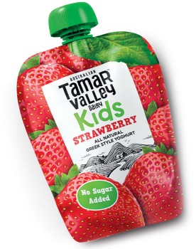 Tamar+Valley+Dairy+Kids+Yoghurt+Pouch+110g