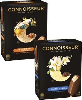 Connoisseur+Ice+Cream+Sticks+4+Pack-6+Pack+360mL-400mL