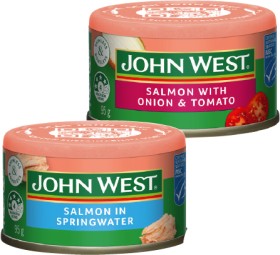 John-West-Salmon-95g-Selected-Varieties on sale
