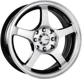 King+Wheels+Rocket+-+14x6+Machined+Black