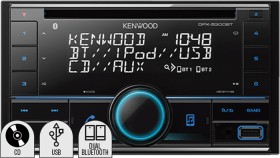 Kenwood+2Din+200W+CD+Dual+Bluetooth+Receiver