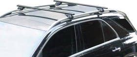 Xplorer+Rooftop+Aluminium+Cross+Bars+Black+135cm