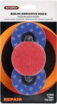 Motospray+Ceramic+Roloc+Cloths-75mm+P36+PK%2F5