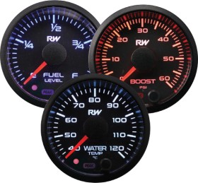 Raceworks-52mm-Gauges on sale