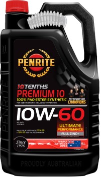 Penrite+Premium+10W-60+Racing+Oil+5L