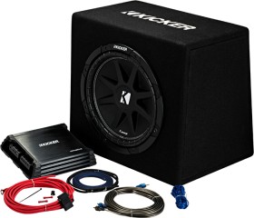 Kicker-12-Subwoofer-in-Custom-Ported-Enclosure-Amp on sale
