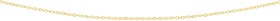 9ct+Gold+47cm+Mirror+Diamond-Cut+Cable+Chain