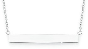 Sterling-Silver-ID-Bar-Necklace on sale