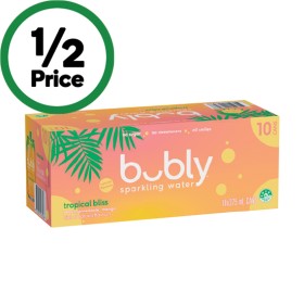 Bubly-Sparkling-Water-10-x-375ml on sale