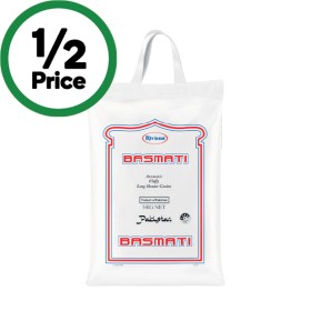 Riviana-Basmati-Pakistan-Long-Grain-Rice-5-kg on sale