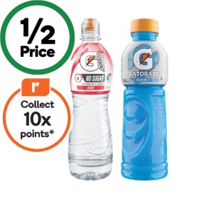 Gatorade-Sports-Drink-or-G-Active-Flavoured-Water-600ml on sale