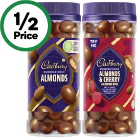 Cadbury-Chocolate-Coated-Fruit-Nut-Varieties-270-340g on sale