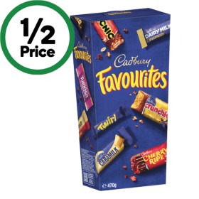 Cadbury-Favourites-470g on sale