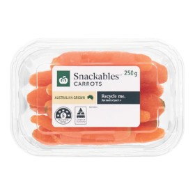 Australian-Snackables-Carrots-250g-Pack on sale