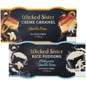 Wicked-Sister-Desserts-150-170g-Pk-2-From-the-Fridge on sale