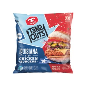 Tegel-Take-Outs-Louisiana-Style-Chicken-Burgers-600g on sale