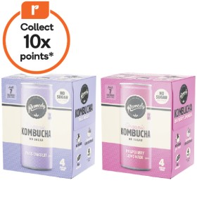 Remedy-Kombucha-4-x-250ml on sale