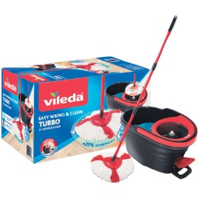 Vileda+Easy+Wring+%26amp%3B+Clean+Spin+Mop+%26amp%3B+Bucket+Set