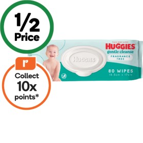 Huggies+Baby+Wipes+Pk+80