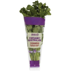 Australian+macro+Organic+Coriander+Bunch