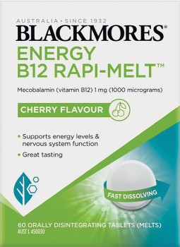 Blackmores+Cherry+Energy+B12+Rapi-Melt+60+Tablets%2A