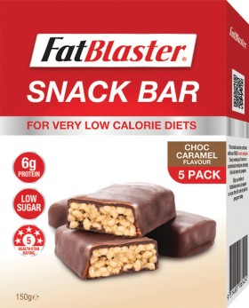 FatBlaster+Chocolate+Caramel+Snack+Bar+5x30g+Pack%2A