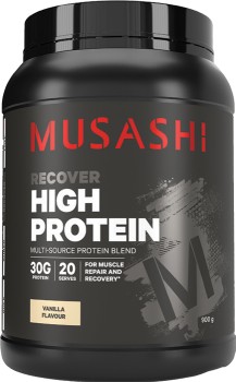 Musashi+High+Protein+Vanilla+Powder+900g%2A