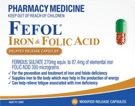 Fefol+Iron+%26amp%3B+Folic+Acid+60+Capsules%2A
