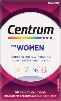 Centrum-For-Women-60-Tablets on sale