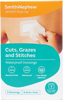 OPSITE-Post-Op-65cm-x-5cm-5-Pack on sale
