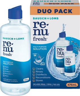 Bausch+%2B+Lomb+ReNu+Fresh+Multi+Purpose+Solution+Duo+Pack+355mL+%2B+120mL%2A