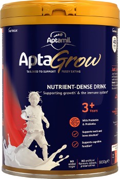 AptaGrow+Nutrient-Dense+Milk+Drink+From+3%2B+Years+900g%26pound%3B
