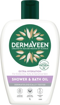 DermaVeen+Extra+Gentle+Shower+%26amp%3B+Bath+Oil+1L