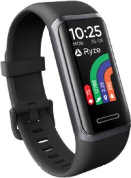 Ryze-Elevate-Smart-Watch-BlackGreen on sale