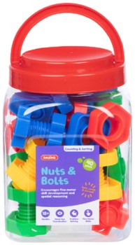 Kadink-Nuts-Bolts-Jar-40-Pack on sale