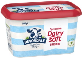 Devondale+Spreadable+Butter+500g+Selected+Varieties