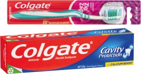 Colgate+Zig+Zag+Toothbrush+1+Pack+or+Toothpaste+110%E2%80%91120g+Selected+Varieties