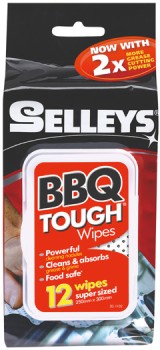 Selleys+BBQ+Tough+Wipes+12+Pack