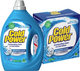 Cold+Power+Laundry+Liquid+2+Litre+or+Powder+2kg+Selected+Varieties