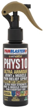 Athelite+Phys10+Ultra+Armour+Joint+%26amp%3B+Muscle+Pain+Relief+Spray+100mL