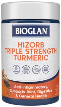 Bioglan+HiZorb+Triple+Strength+Turmeric+100+Tablets